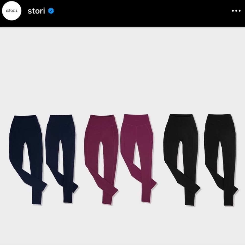 ISO STORI ICON TIGHT/ Women's High-Waisted Leggings - Black preferably
